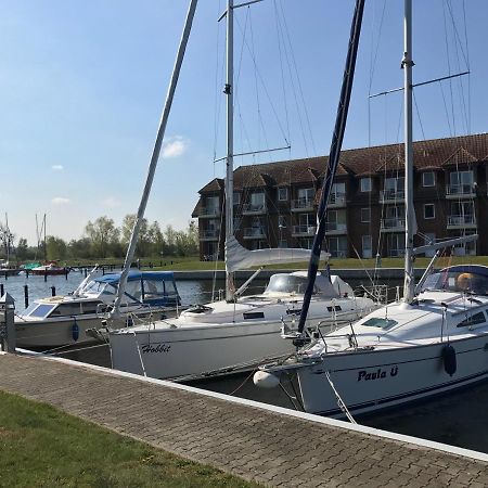 Blick Auf Yachthafen An Der Ostsee Ueckermünde Exteriér fotografie